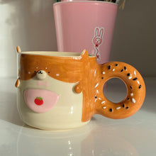 Load image into Gallery viewer, Bagel Shiba Cup (food Safe)