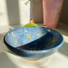 Load image into Gallery viewer, House on the cliff bowl (food safe)
