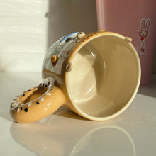 Load image into Gallery viewer, Bagel Cat Mug (food safe)
