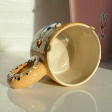 Load image into Gallery viewer, Bagel Cat Mug (food safe)