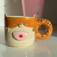Load image into Gallery viewer, Bagel Shiba Cup (food Safe)